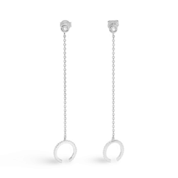 Boucles d'oreilles - manchette Argent